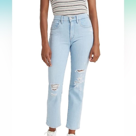 Levi's Denim - Brand New With Tags Levi’s Cropped High Rise Hypersoft Jeans Size 8 Waist 29